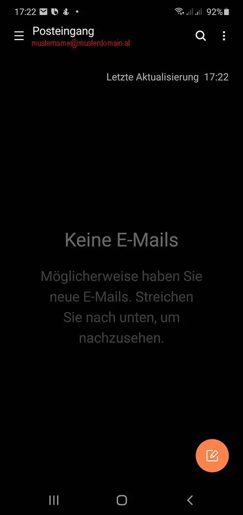 Android eMail einrichten 16 Synchronisationseinstellungen auf Android festlegen