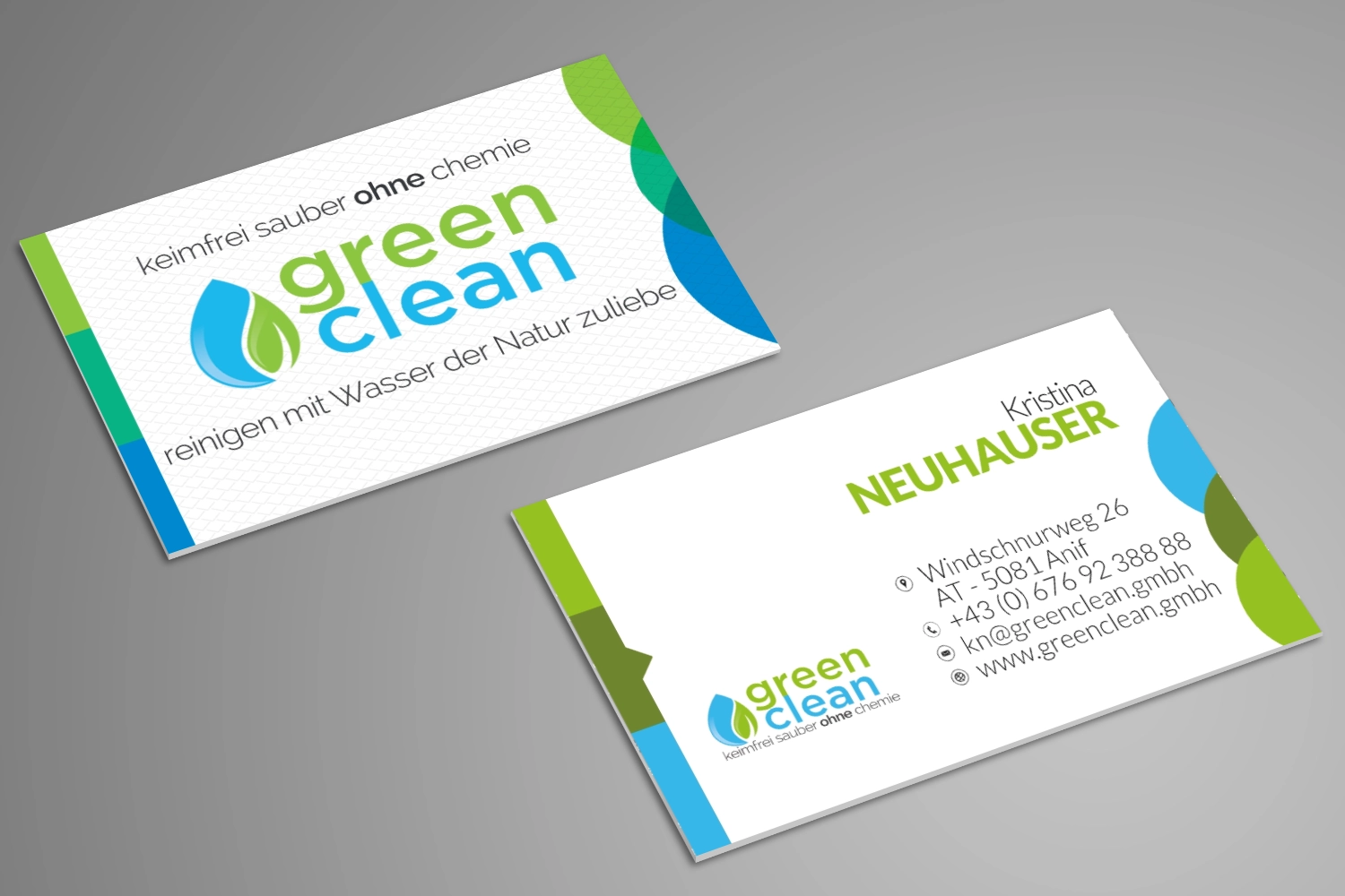 Visitenkarten Green Clean Concept GmbH