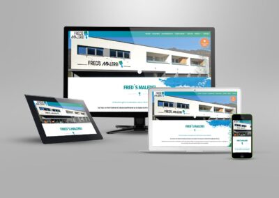 Webdesign Fred’s Malerei