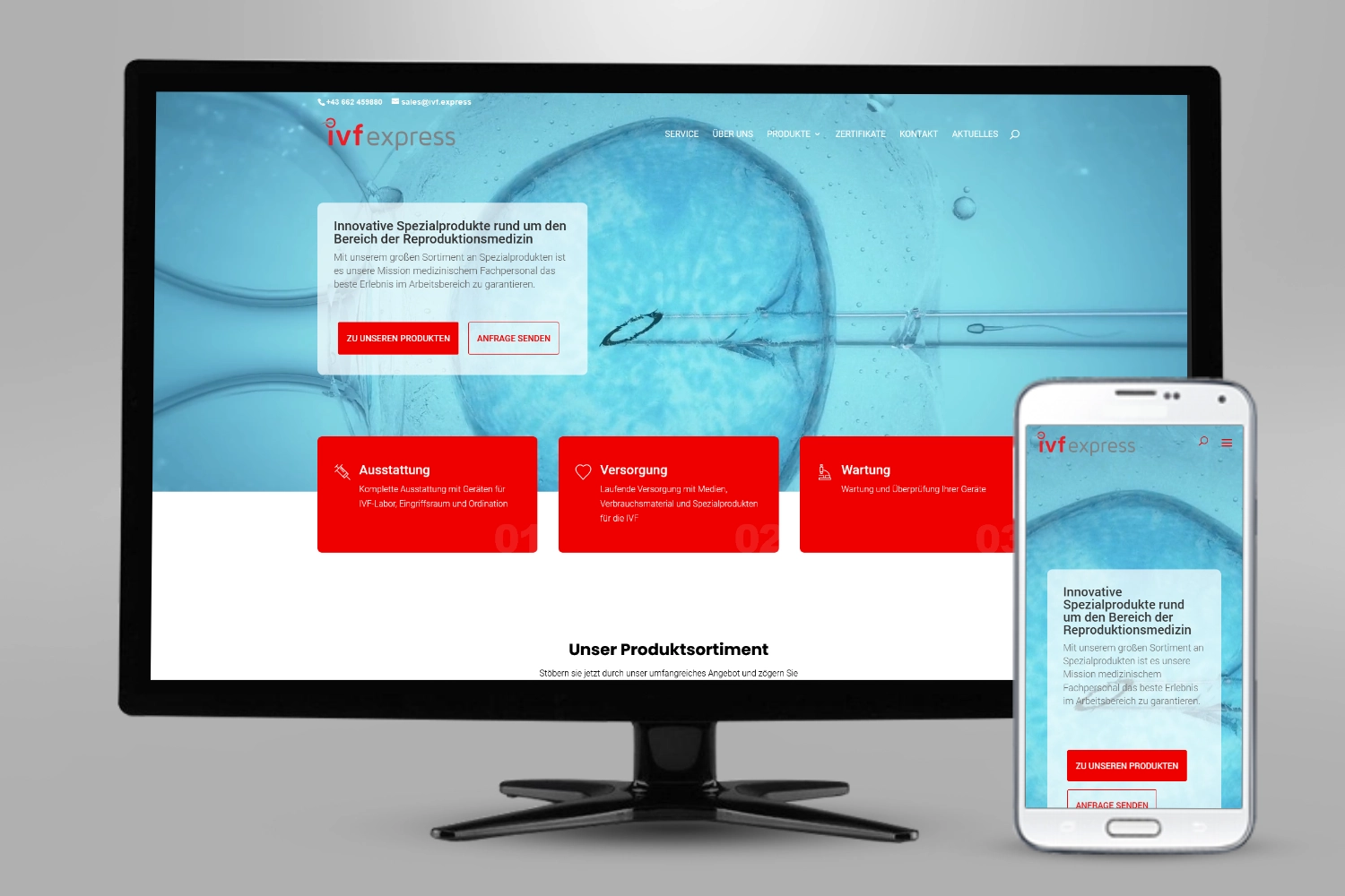 Webseite ivf express