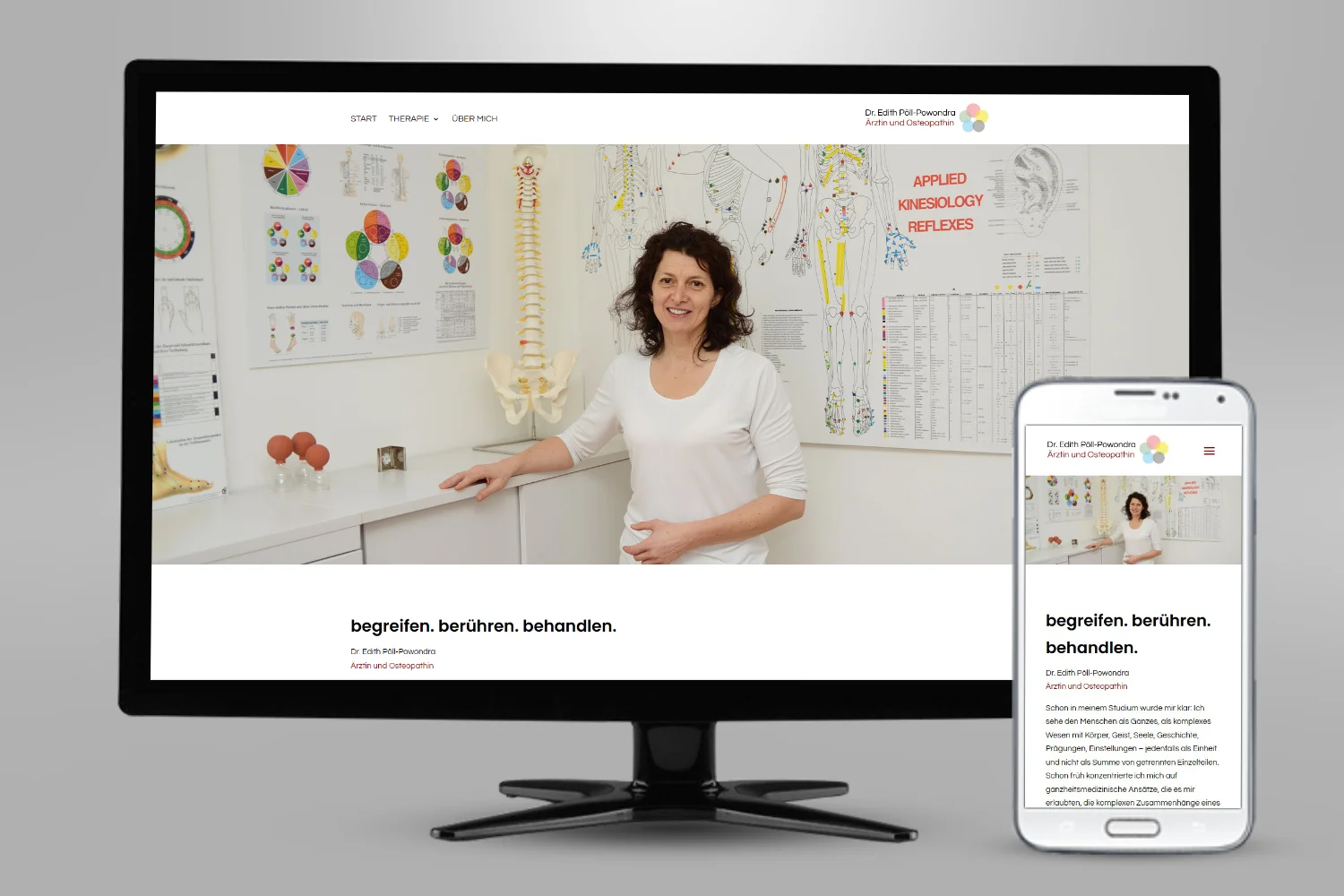 Webseite Dr. Edith Pöll-Powondra