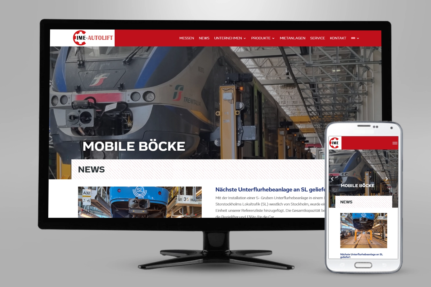 Webseite Autolift GmbH