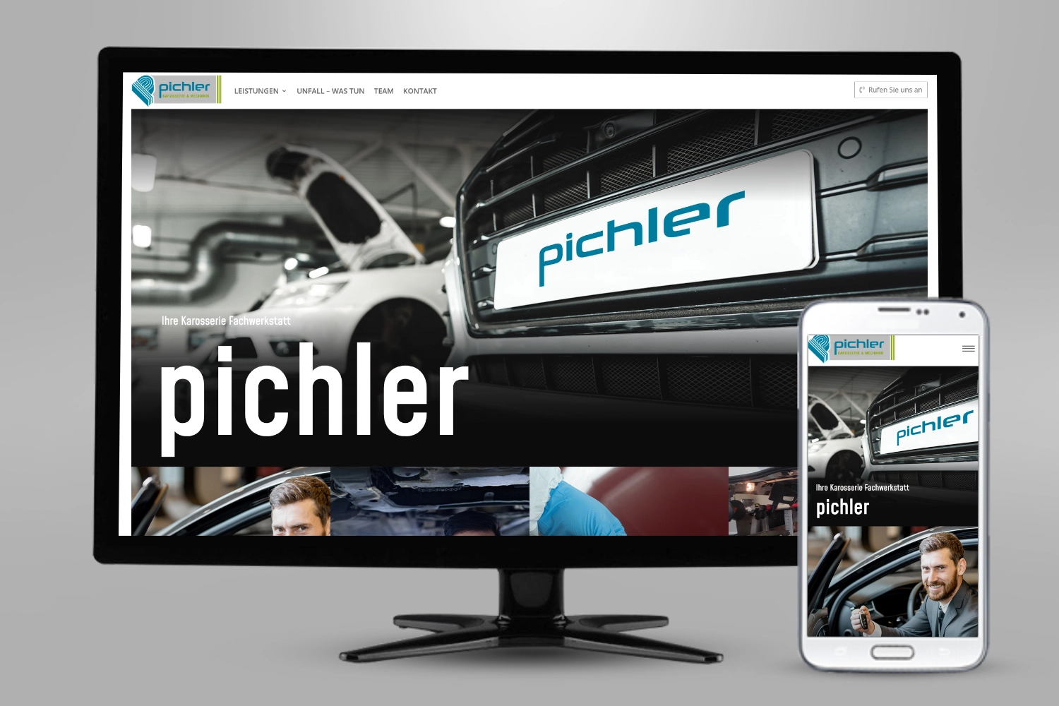 Webseite Pichler Karosseriebau