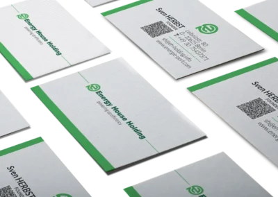 Visitenkarten Energy House Holding