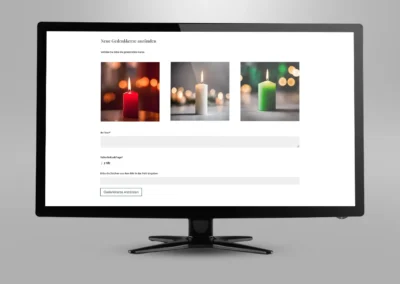 Gedenkkerzen & Kondolenzbuch Plugin
