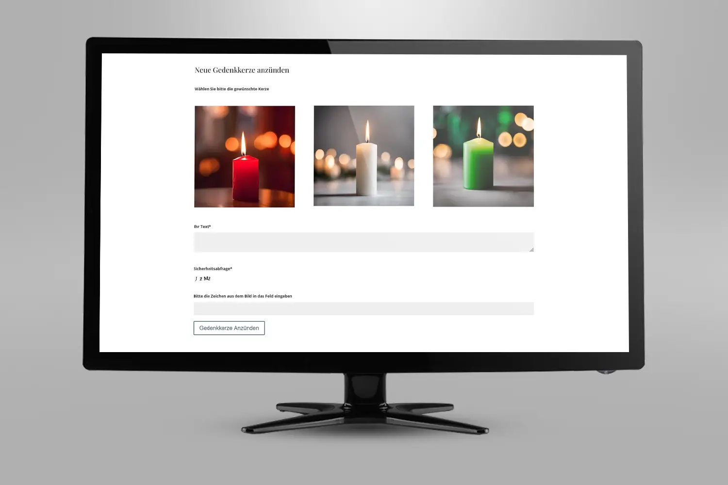 Gedenkkerzen & Kondolenzbuch – WordPress-Plugin