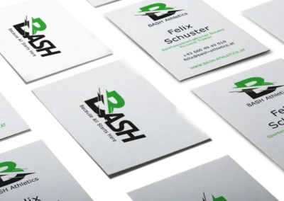 Visitenkarte Bash Athletics