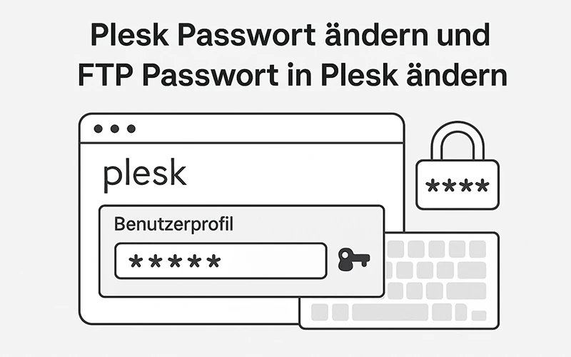 Plesk Passwort ändern