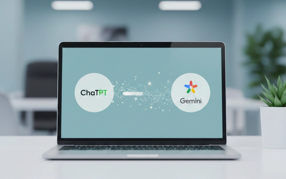 ChatGPT Daten zu Gemini exportieren und umziehen