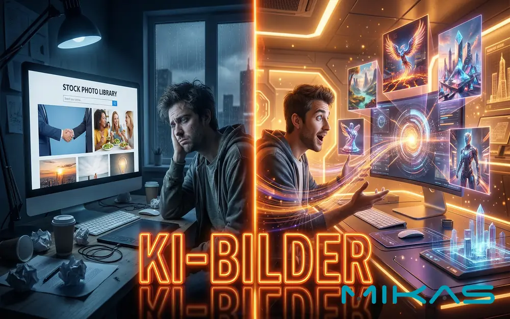 KI-Bilder erstellen: Schluss mit Stockfotos!