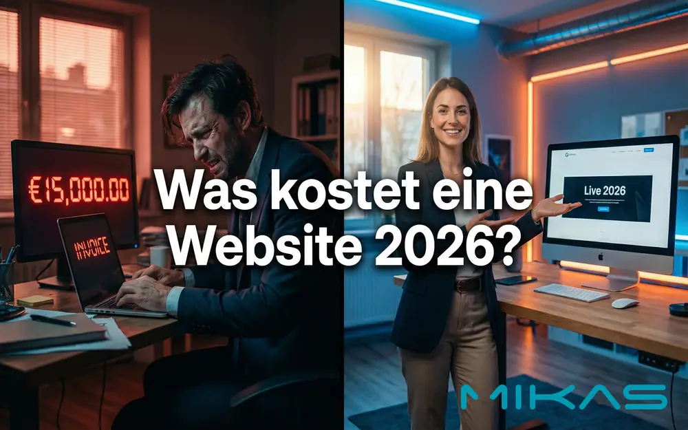 Website Kosten 2026: Was eine professionelle Website in Österreich wirklich kostet