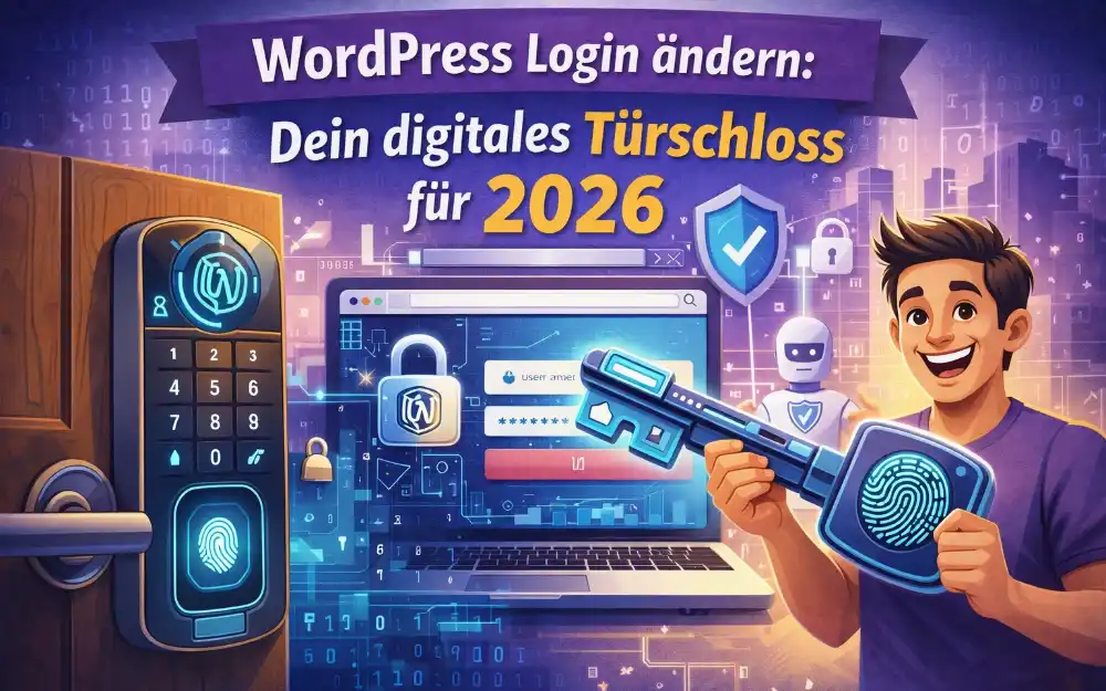 WordPress Login ändern: Dein digitales Türschloss für 2026