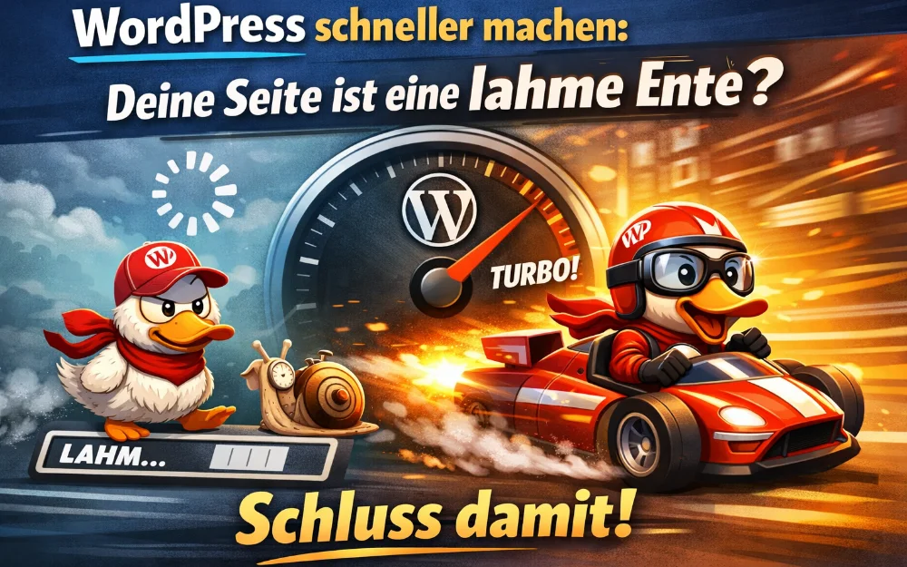 WordPress schneller machen