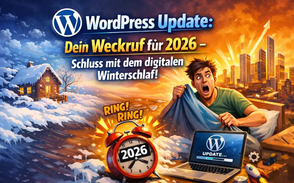 WordPress Update: Dein Weckruf für 2026 – Schluss mit dem digitalen Winterschlaf!