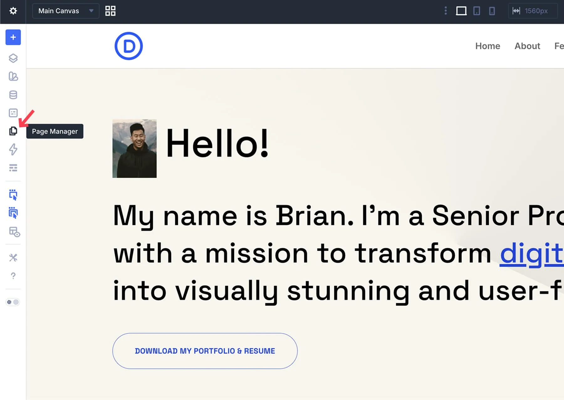 Effizientes Arbeiten mit dem Divi 5 Page Manager 1 Effizientes Arbeiten mit dem Divi 5 Page Manager