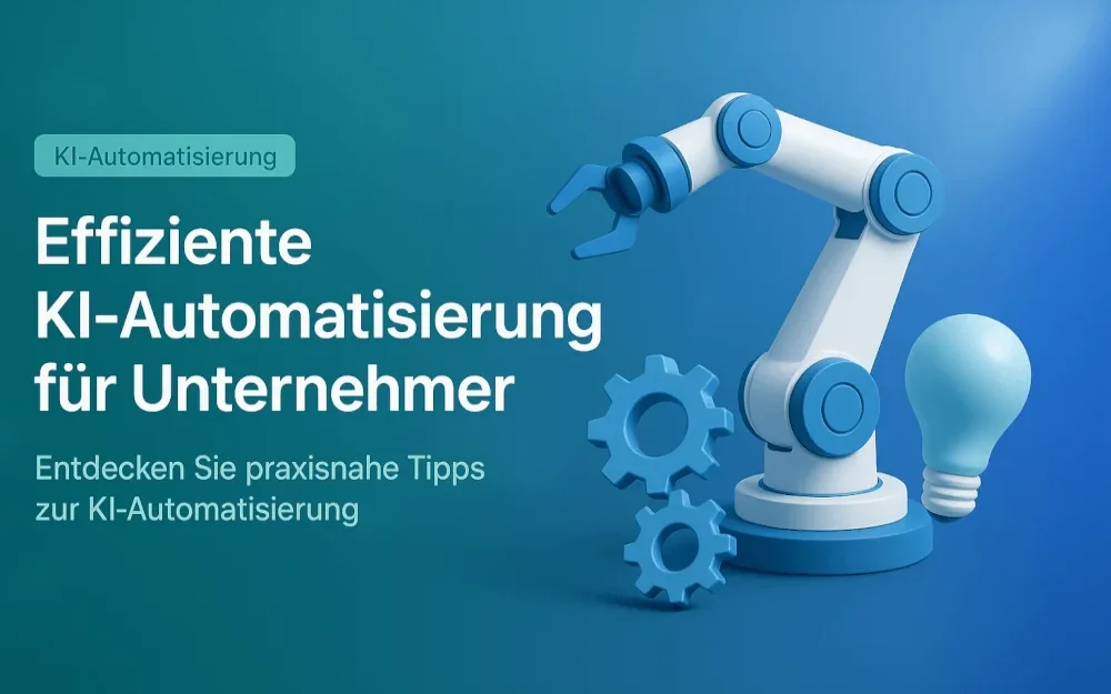 Effiziente KI-Automatisierung für Unternehmer