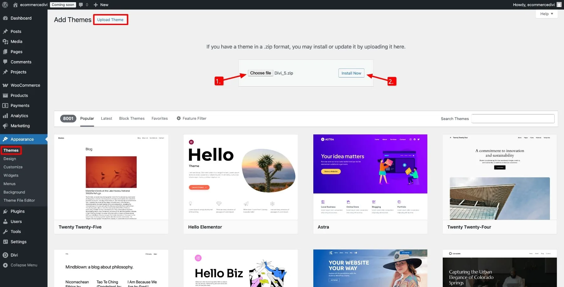 Erstelle deinen Onlineshop mit Divi 5 und WooCommerce 4 Erstelle deinen Onlineshop mit Divi 5 und WooCommerce