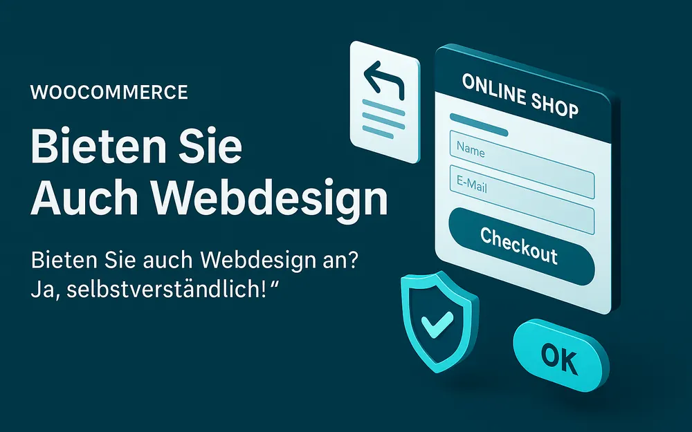 Bieten Sie auch Webdesign