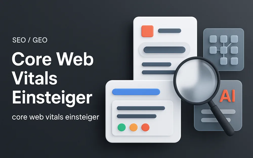 Core Web Vitals Einsteiger