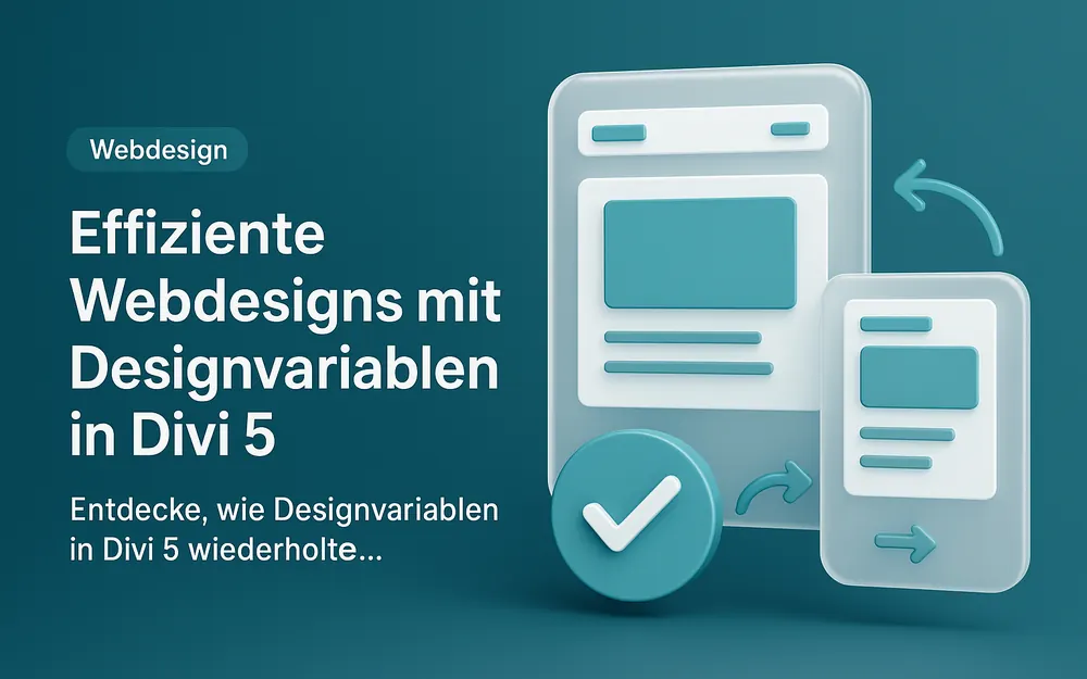 Effiziente Webdesigns mit Designvariablen in Divi 5