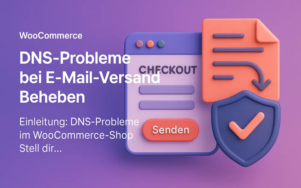 DNS-Probleme bei E-Mail-Versand beheben