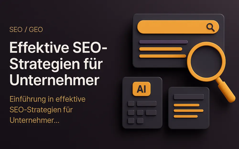 Effektive SEO-Strategien für Unternehmer