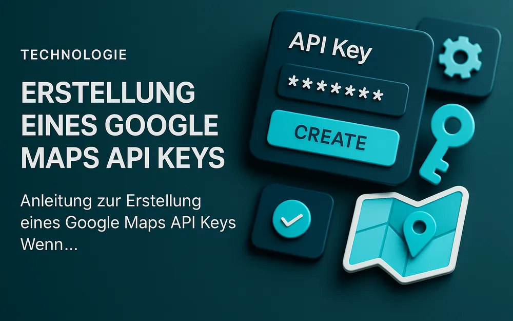 Erstellung eines Google Maps API Keys