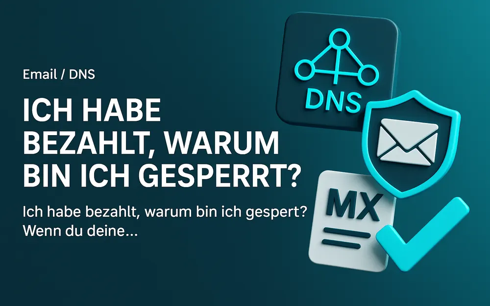 Ich habe bezahlt, warum bin ich gesperrt?