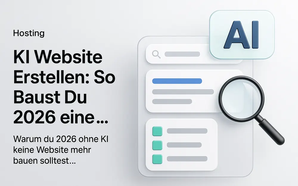 KI Website erstellen Österreich