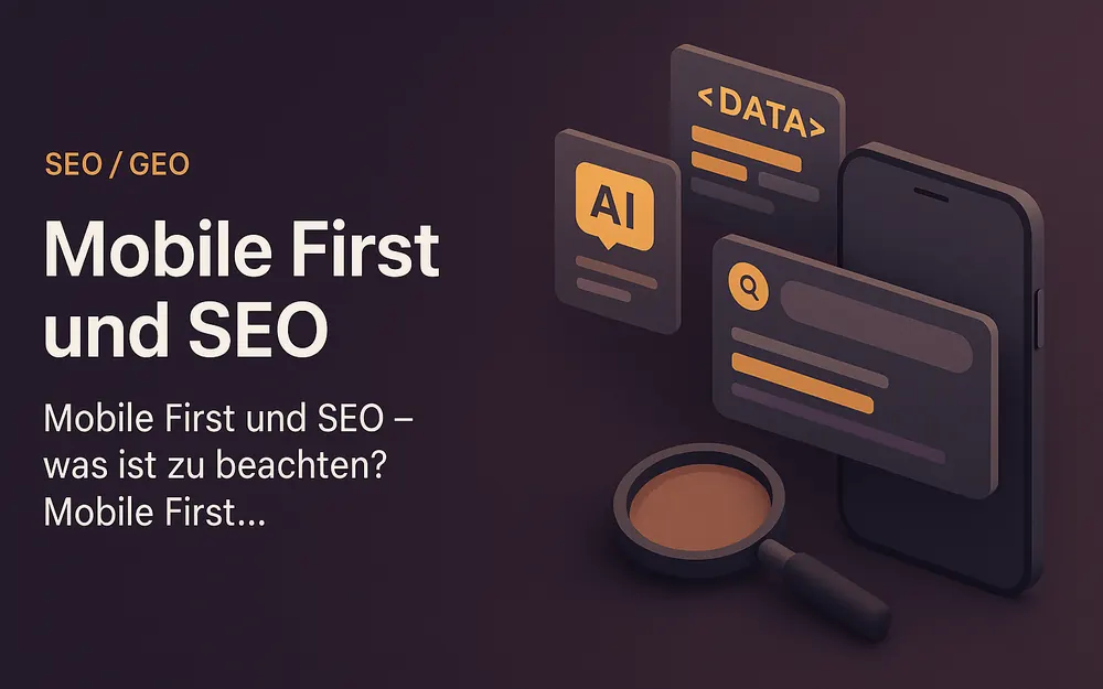 Mobile First und SEO