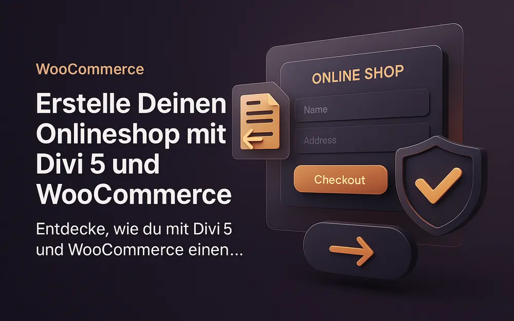 Erstelle deinen Onlineshop mit Divi 5 und WooCommerce