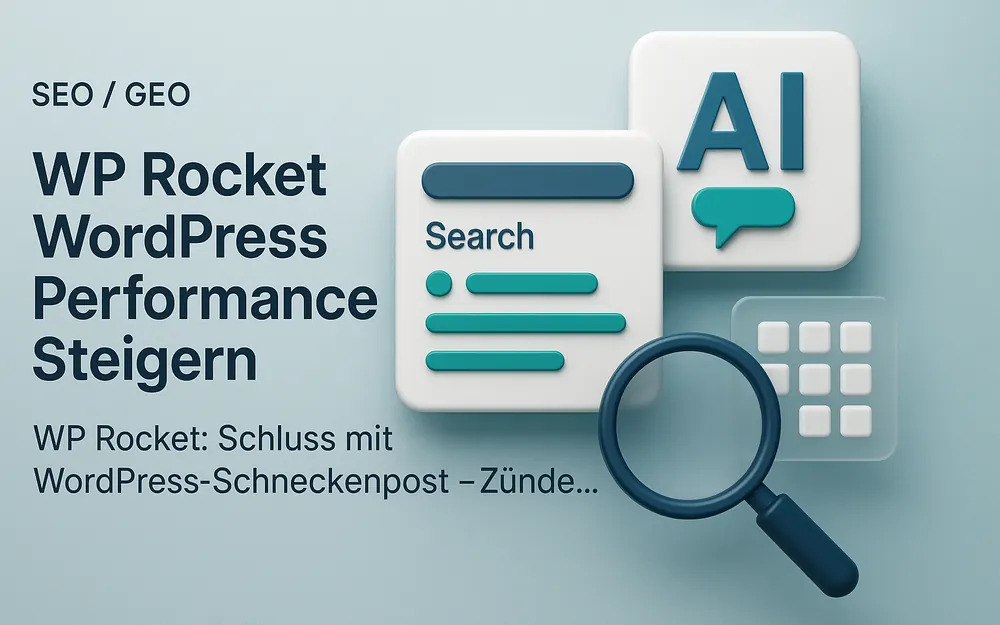 WP Rocket WordPress Performance steigern