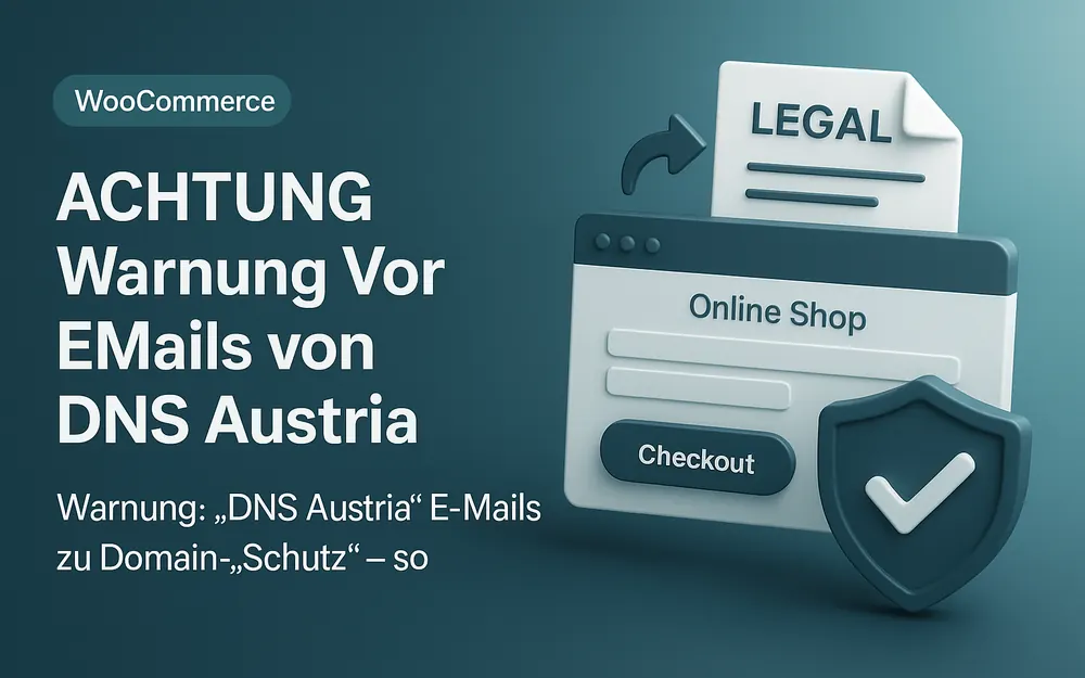 ACHTUNG Warnung vor eMails von DNS Austria