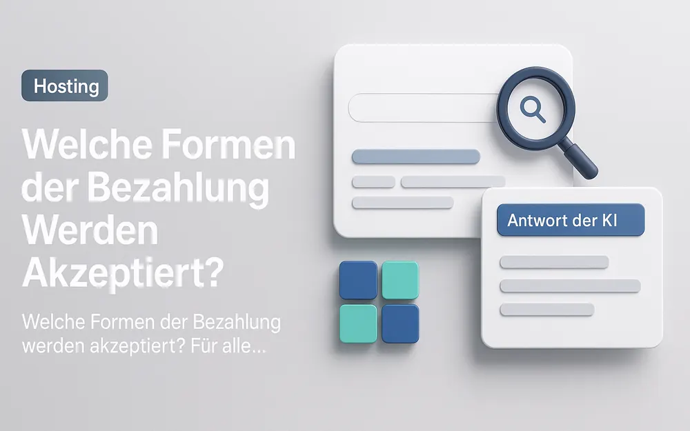Welche Formen der Bezahlung werden akzeptiert?
