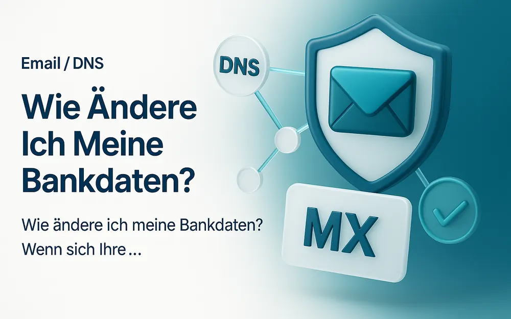 Wie ändere ich meine Bankdaten?