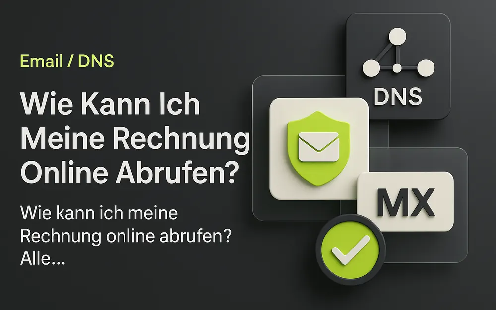 Wie kann ich meine Rechnung online abrufen?