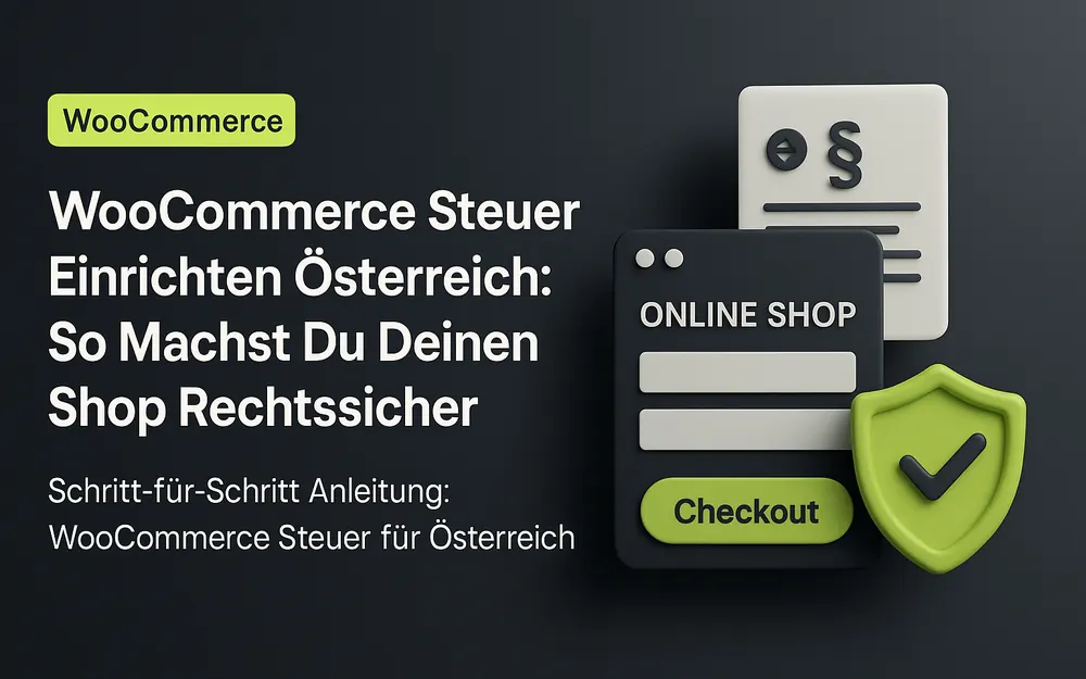 WooCommerce Steuer einrichten Österreich: So machst du deinen Shop rechtssicher