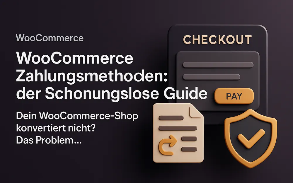 WooCommerce Zahlungsmethoden einrichten – PayPal, Stripe, Klarna