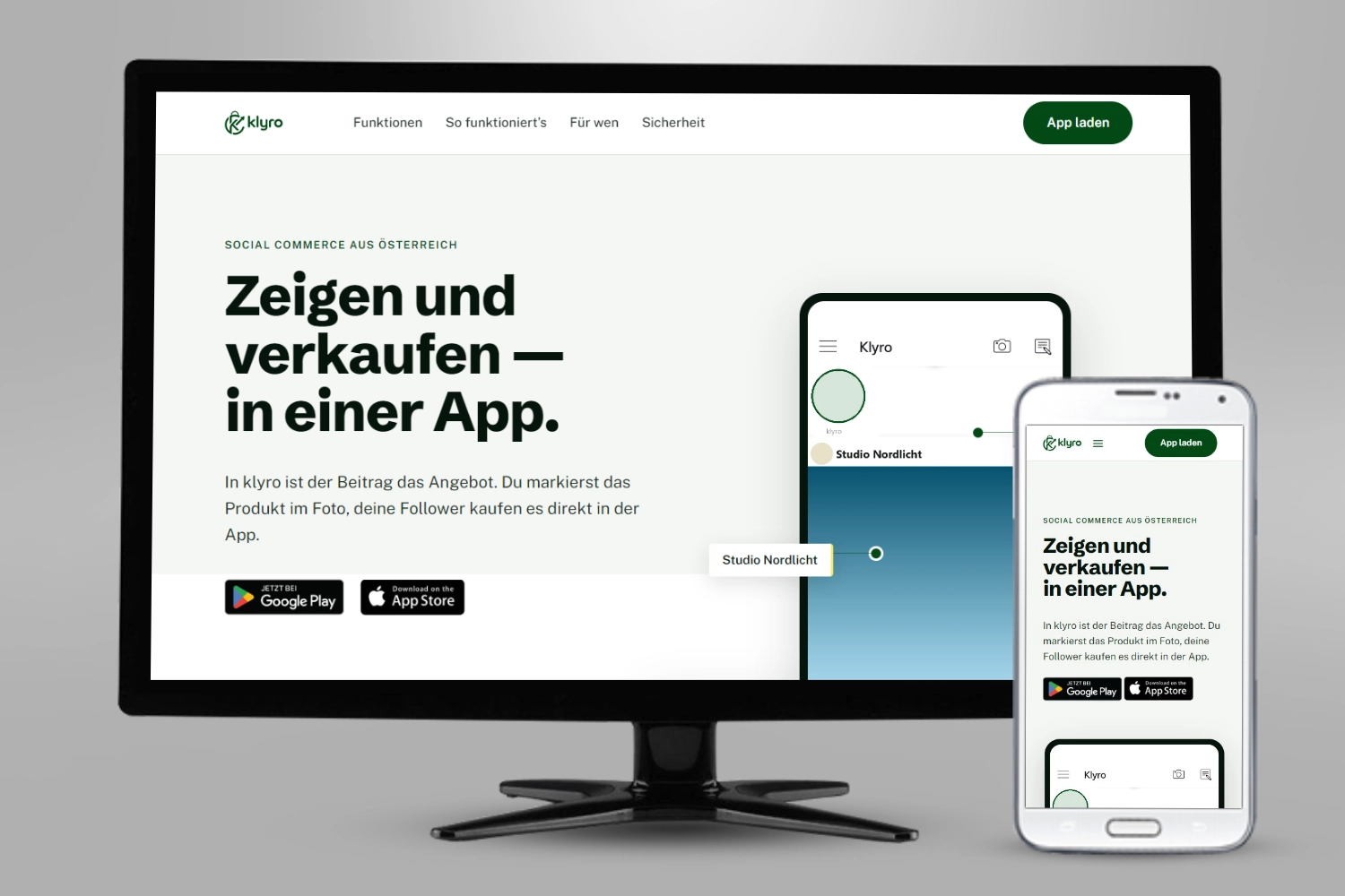 klyro App und WordPress Webseite – Projekt der Werbeagentur Salzburg MIKAS