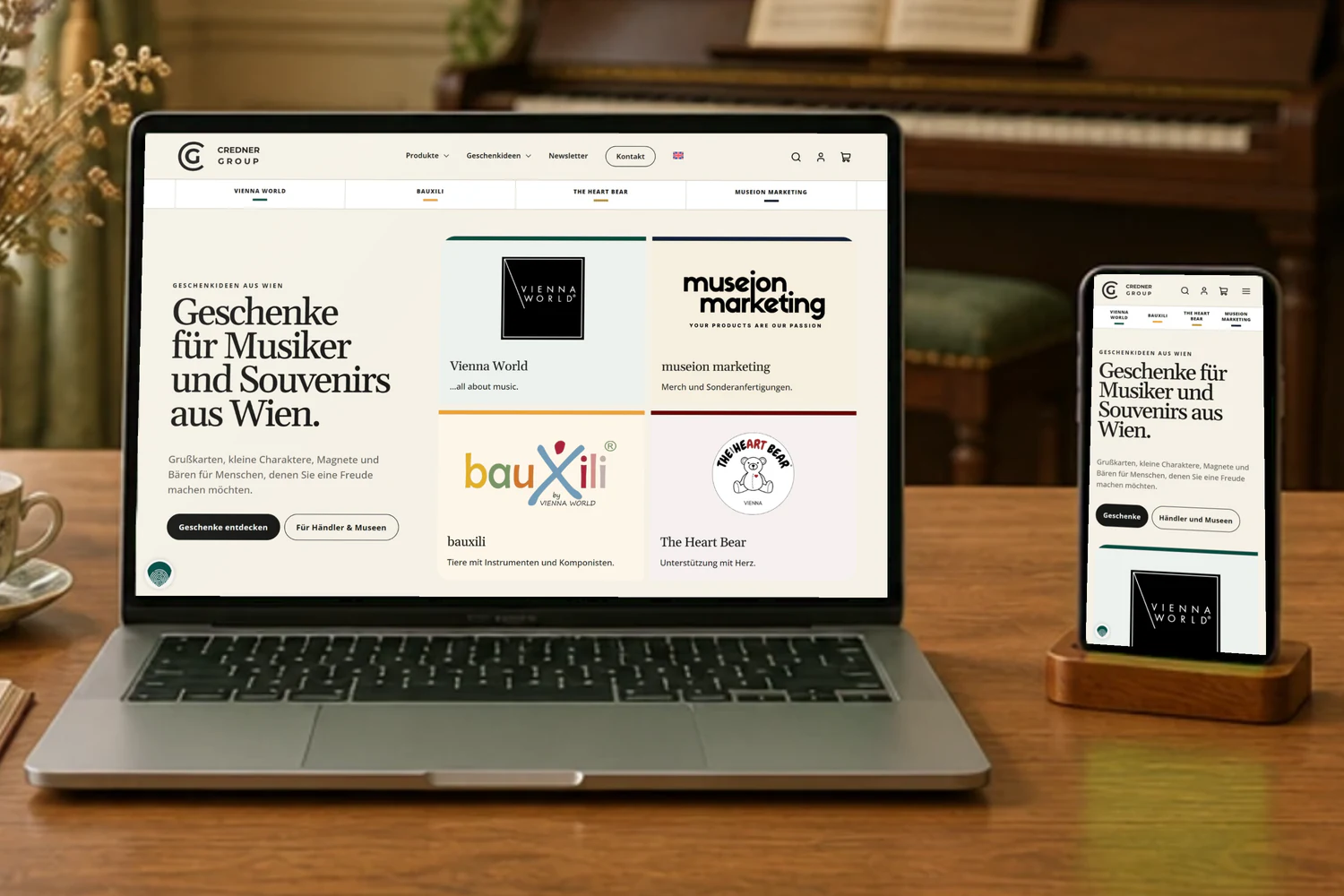 Webdesign Vienna World – Referenz | MIKAS Webdesign Vienna World